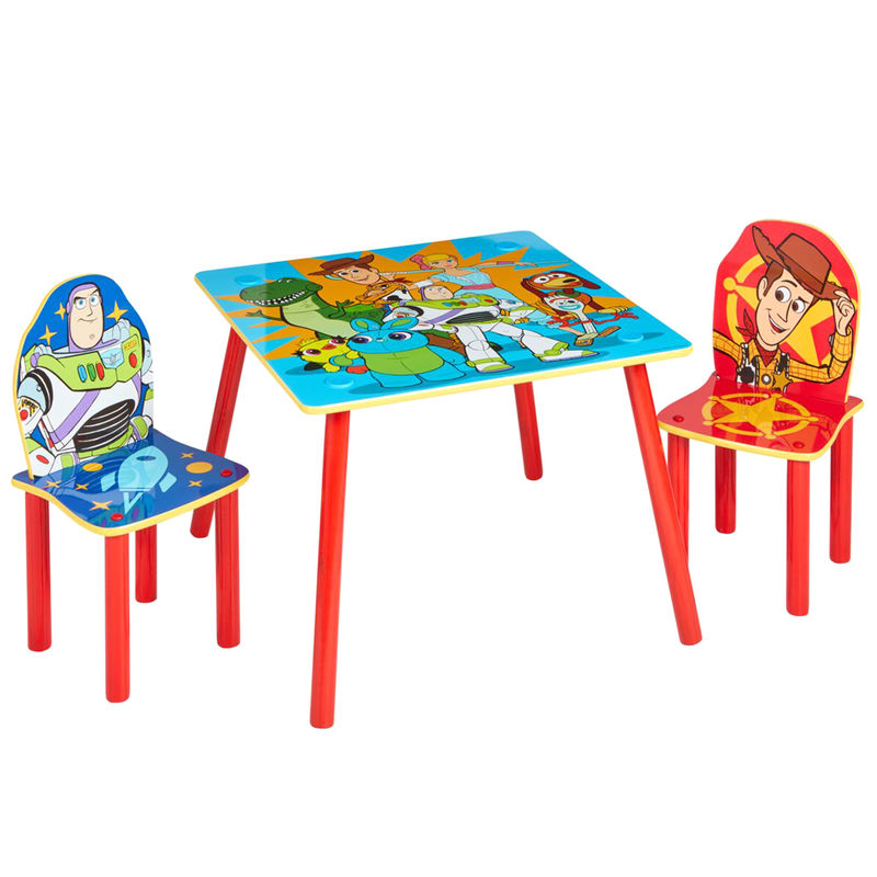 Conjunto infantil mesa y dos sillas Toy Story 4 Disney