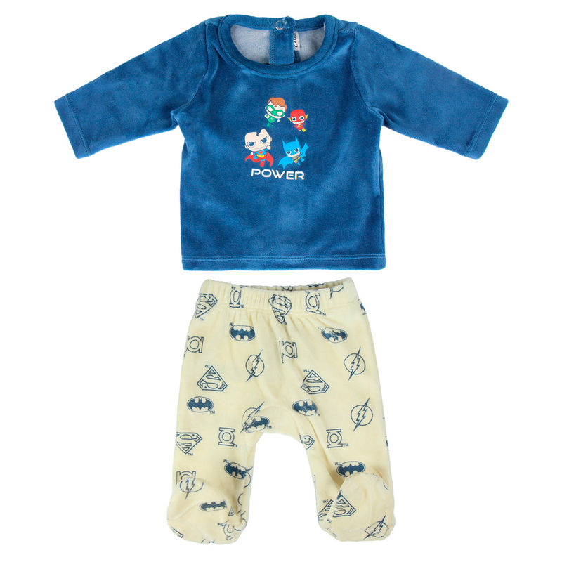 Conjunto pijama baby Batman DC Comics velour