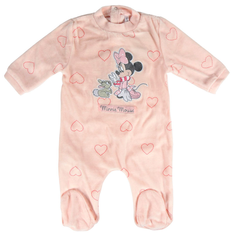 Pelele Minnie Disney velour