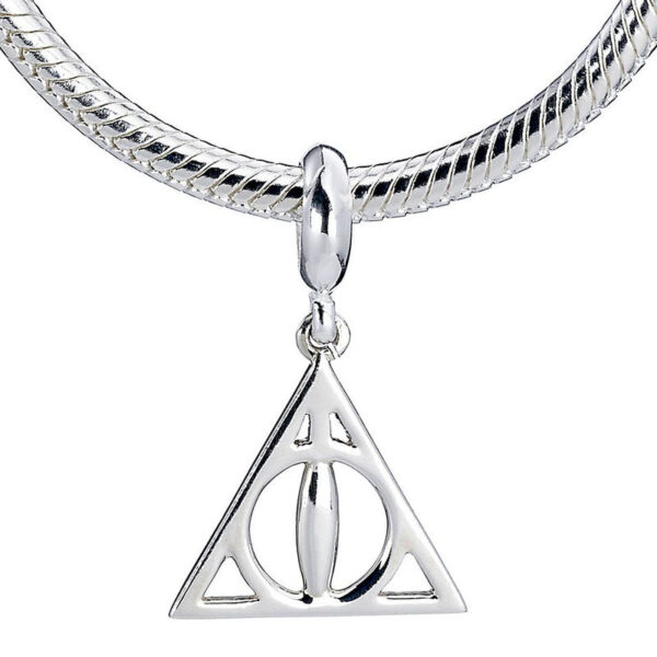 Colgante charm plata Deathly Hallows Harry Potter