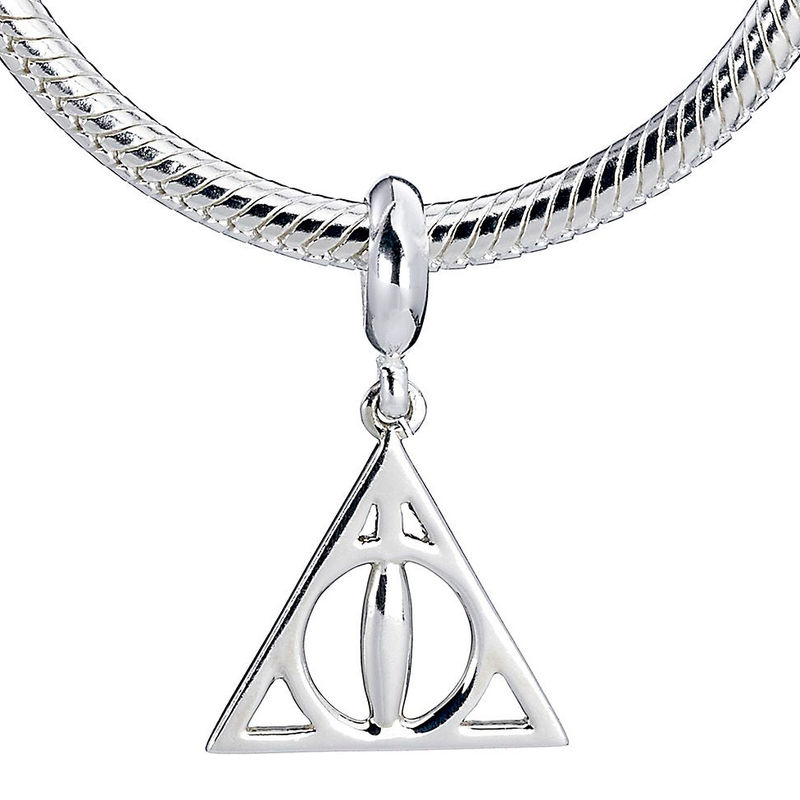 Colgante charm plata Deathly Hallows Harry Potter