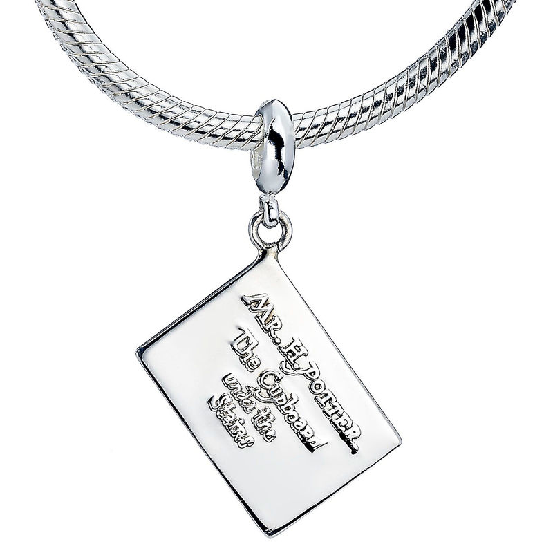 Colgante charm plata Acceptance Letter Harry Potter