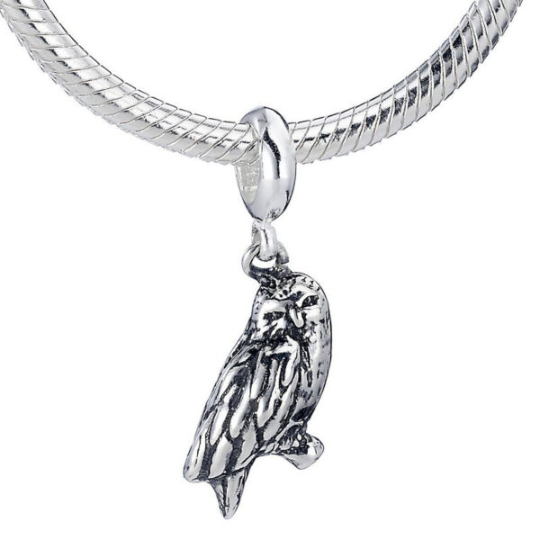 Colgante charm plata Hedwig Harry Potter
