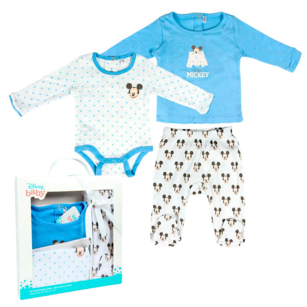 Pack regalo bienvenida bebe Mickey Disney
