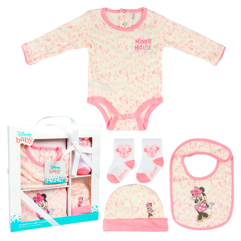 Pack regalo bienvenida bebe Minnie Disney