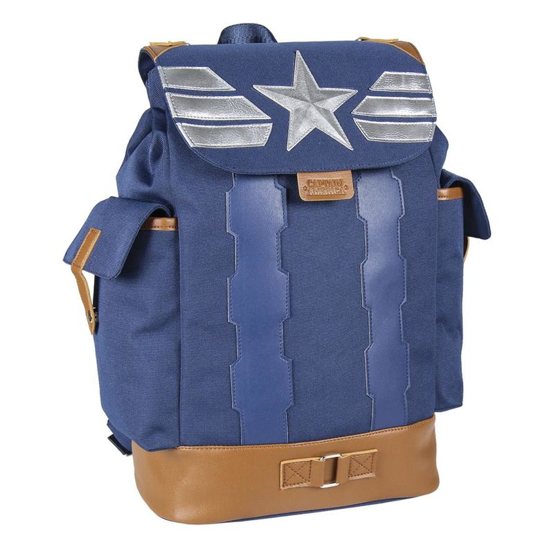 Mochila casual Capitan America Vengadores Marvel 42cm