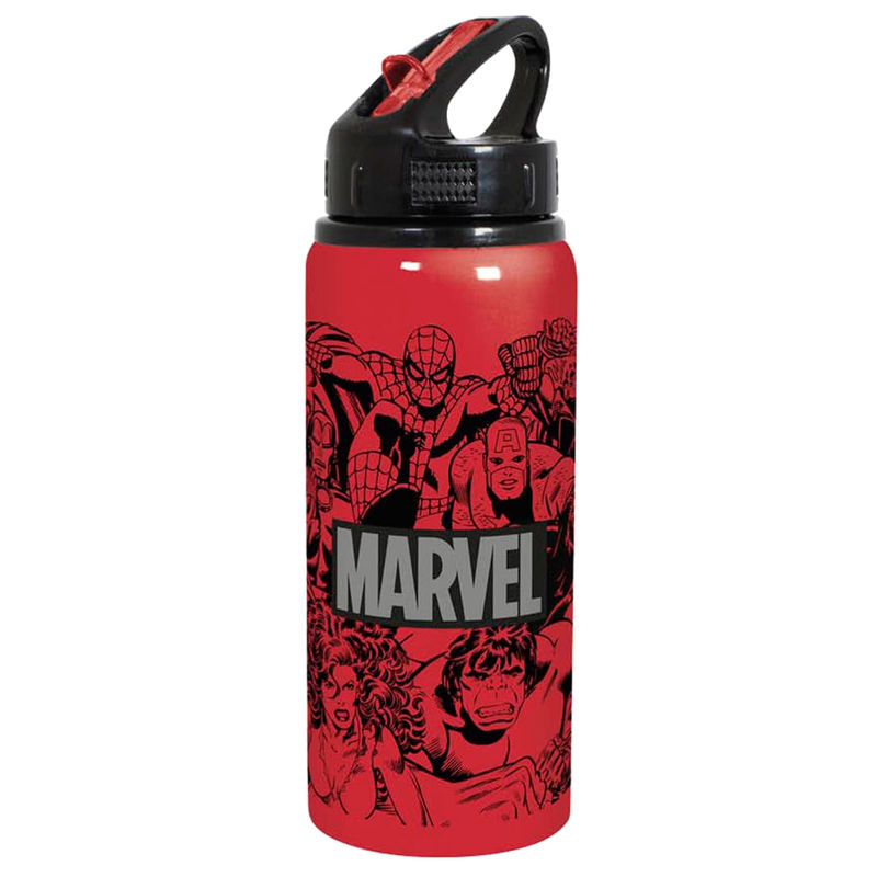 Botella aluminio Marvel