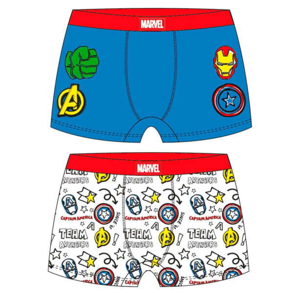 Pack 2 calzoncillos boxer Vengadores Marvel