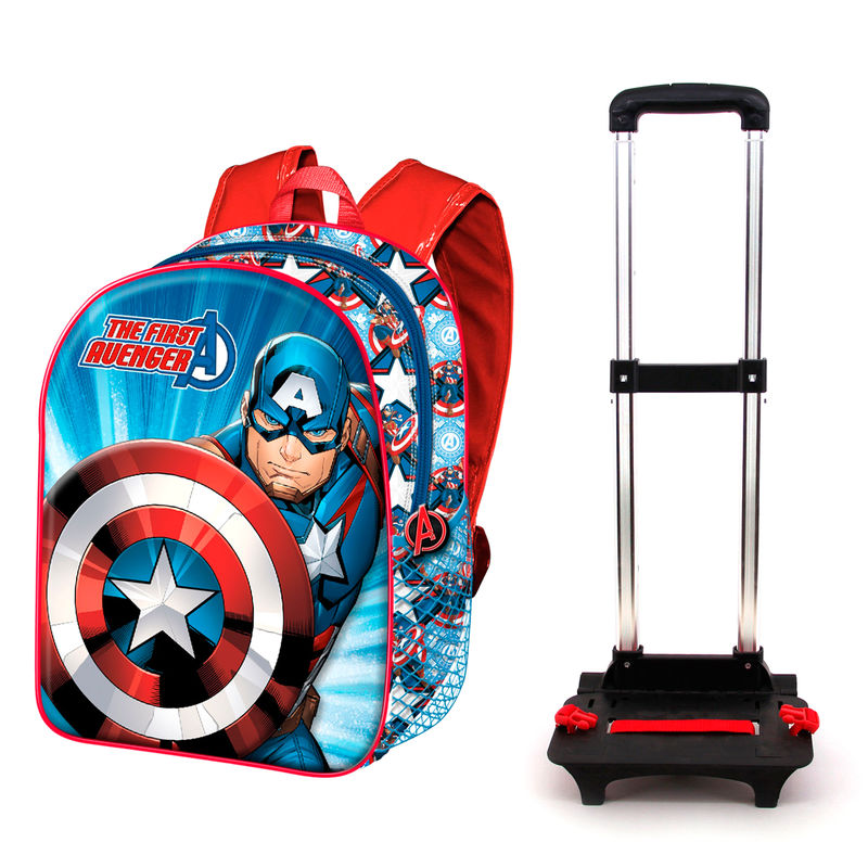 Trolley Capitan America Marvel 48cm