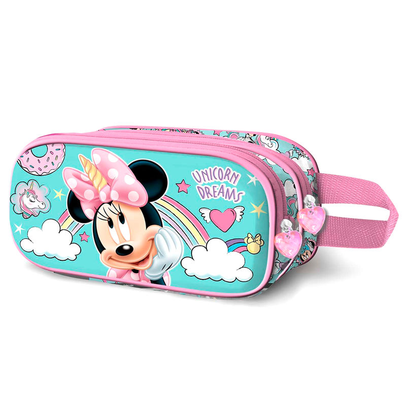 Portatodo 3D Minnie Unicorn Disney doble