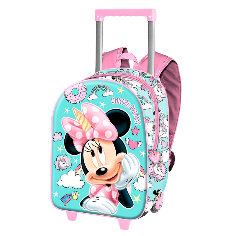 Trolley 3D Minnie Unicorn Disney 38cm