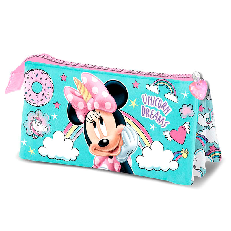 Portatodo Minnie Unicorn Disney triple