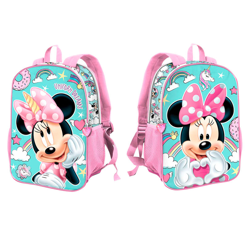 Mochila Minnie Unicorn Disney 32cm