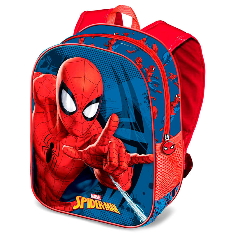 Mochila 3D Spiderman Marvel 31cm