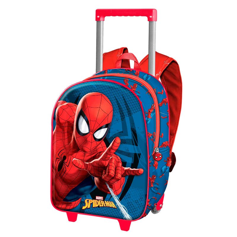 Trolley 3D Spiderman Marvel 34cm