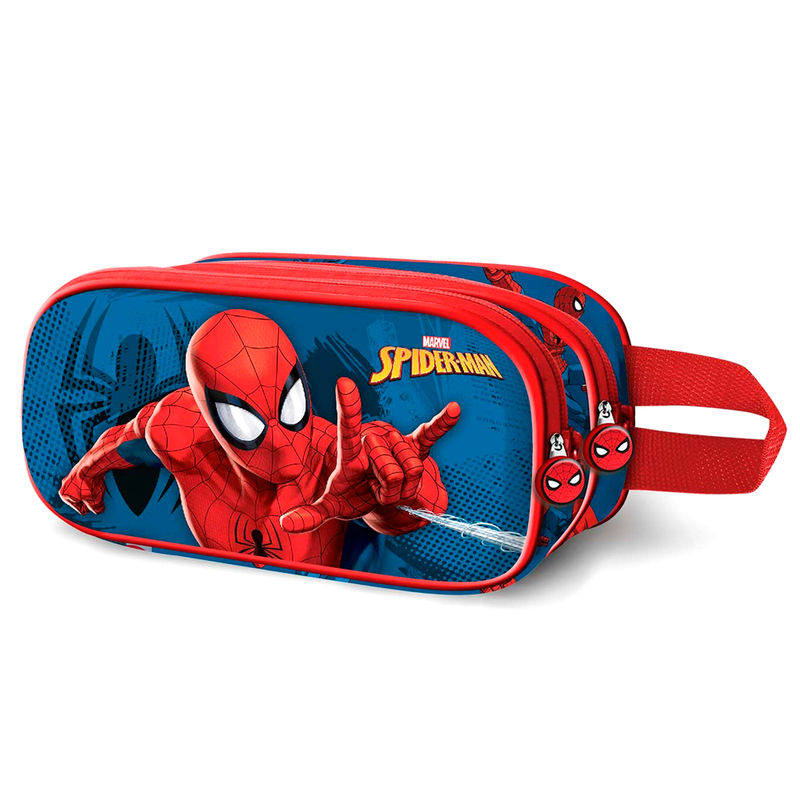 Portatodo 3D Spiderman Marvel doble