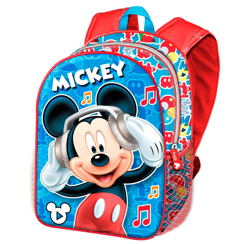 Mochila 3D Mickey Music Disney 31cm