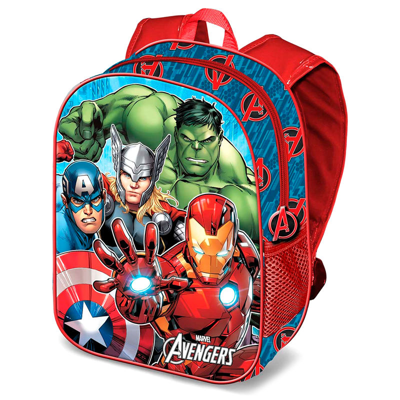 Mochila 3D Vengadores Avengers Marvel 31cm