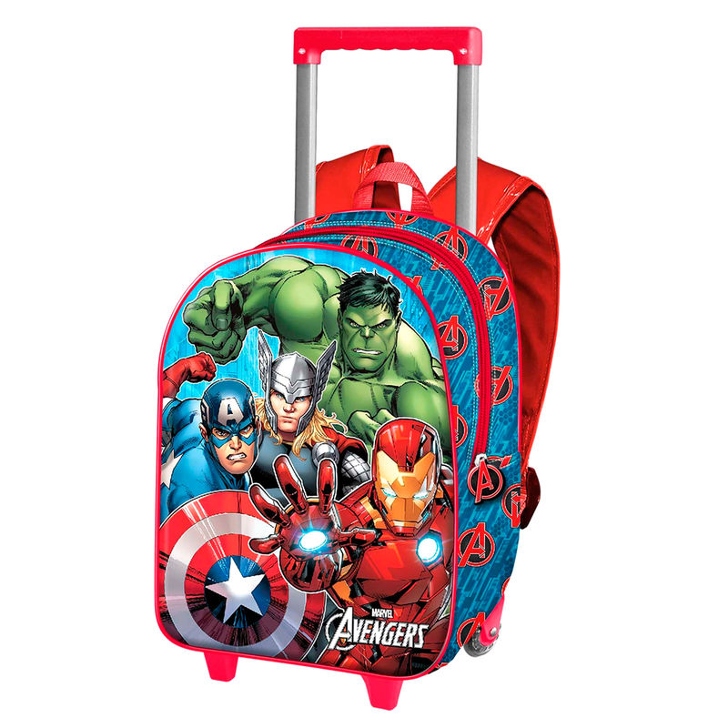 Trolley 3D Vengadores Avengers Marvel 34cm
