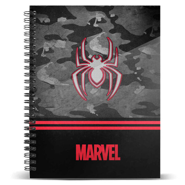 Cuaderno A5 Spiderman Marvel