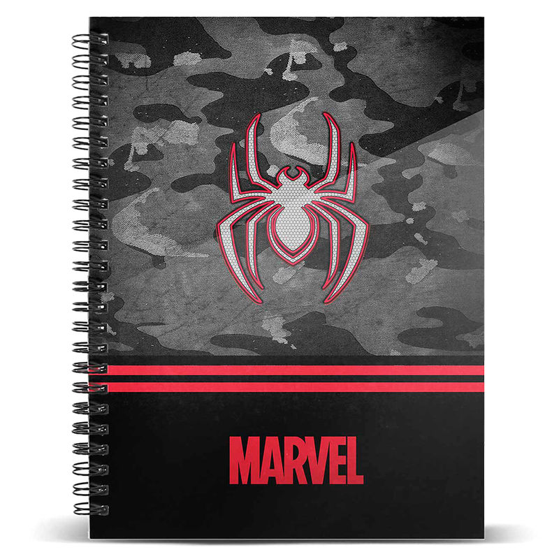 Cuaderno A5 Spiderman Marvel