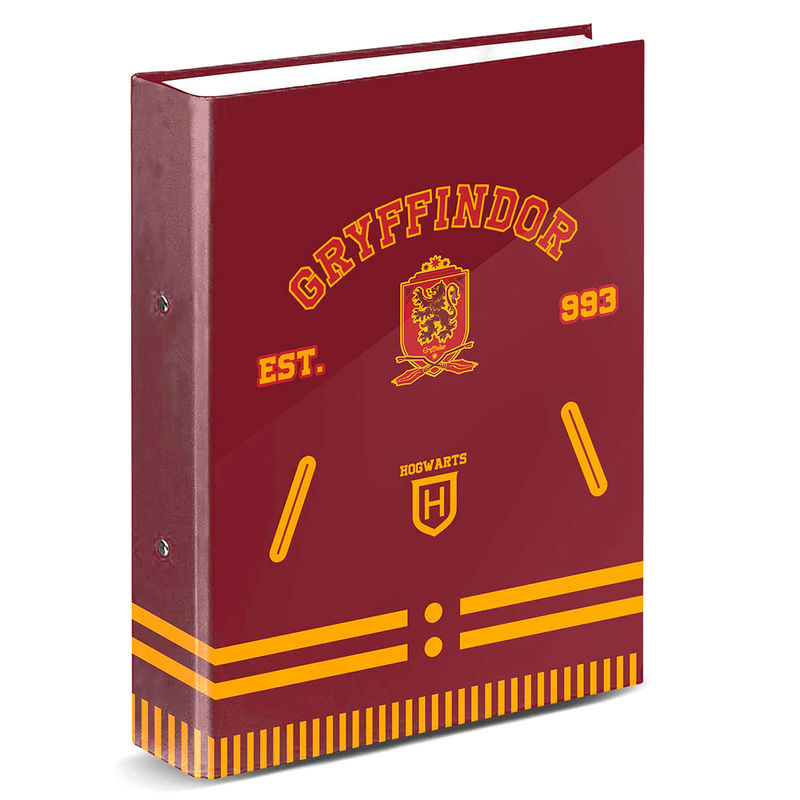 Carpeta A4 Gryffindor Harry Potter anillas