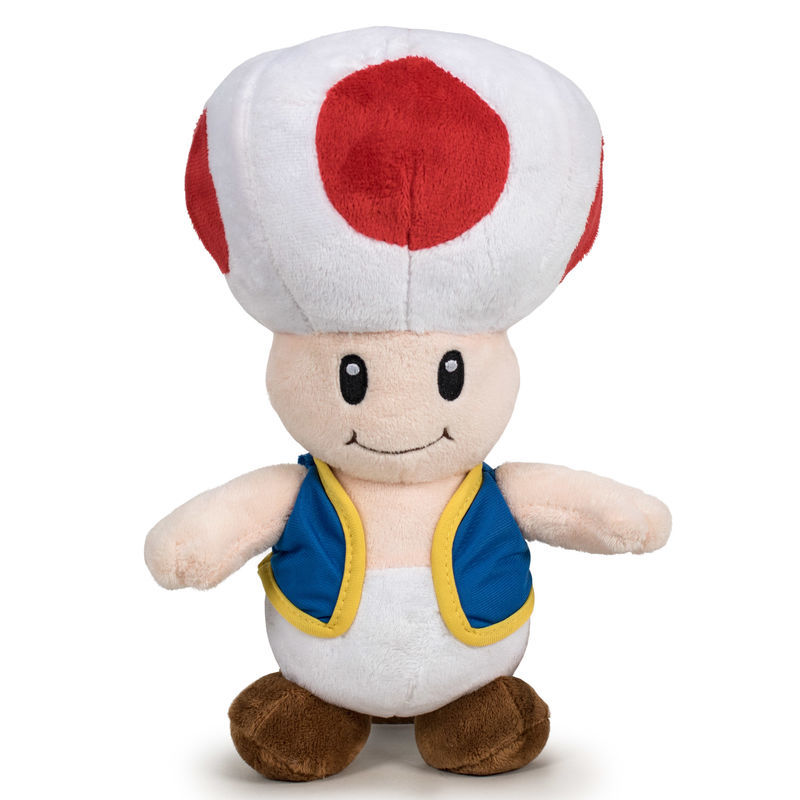 Peluche Toad Mario Bros soft 20cm