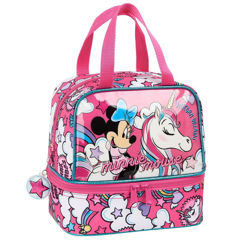 Bolsa portameriendas Minnie Unicorns Disney