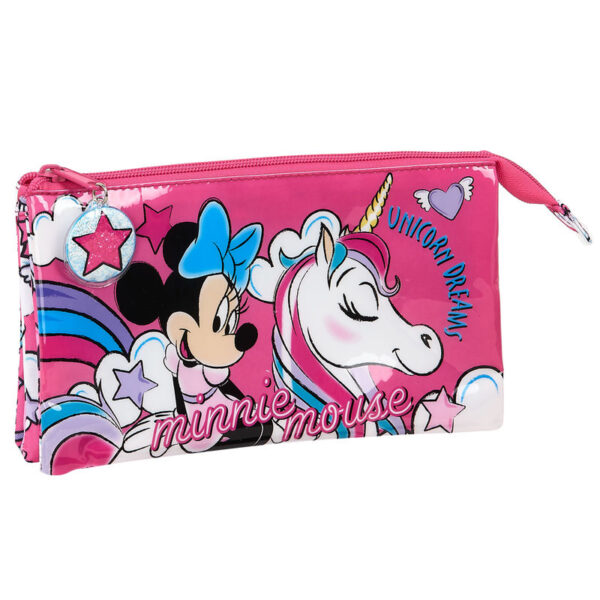 Portatodo Minnie Unicorns Disney triple