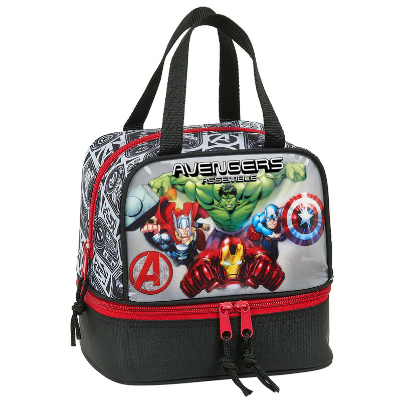 Bolsa portameriendas Vengadores Avengers Heroes Marvel