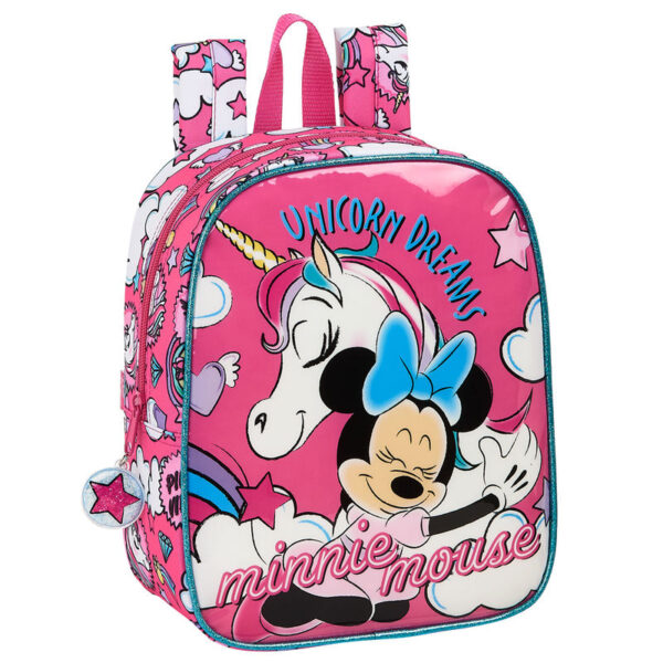 Mochila Minnie Unicorns Disney adaptable 27cm