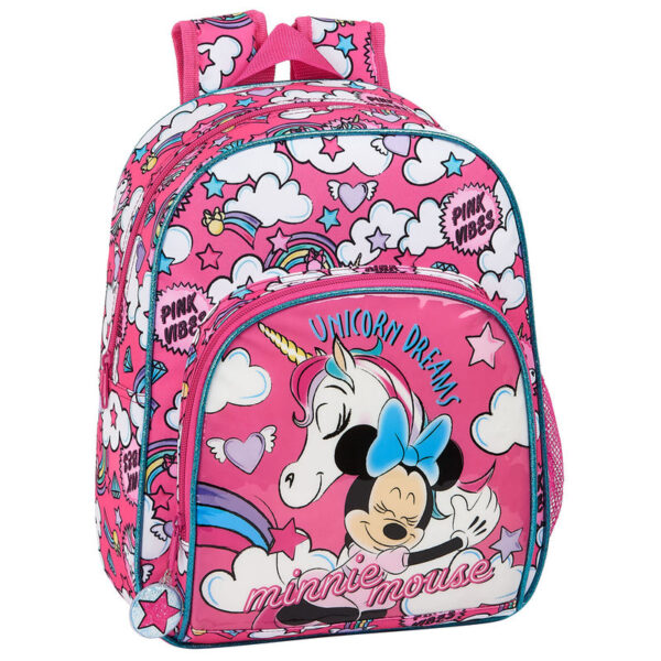Mochila Minnie Unicorns Disney adaptable 34cm