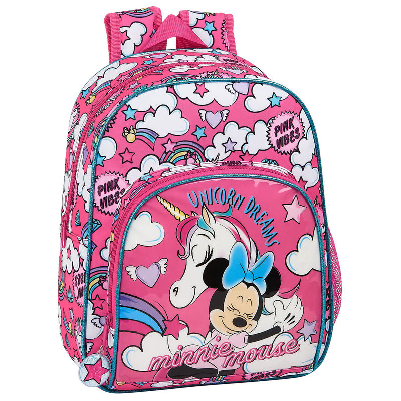 Mochila Minnie Unicorns Disney adaptable 34cm