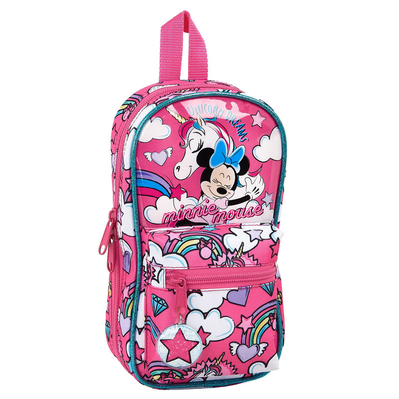 Mochila 4 portatodos completos Minnie Unicorns Disney