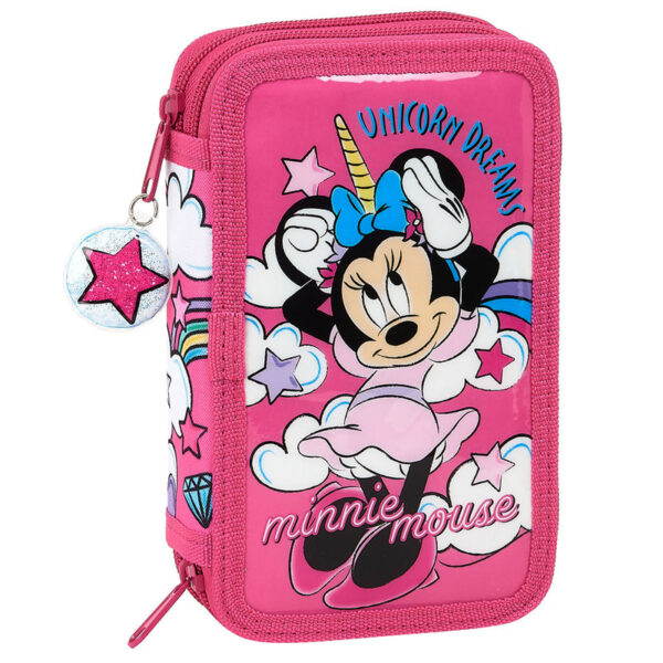 Plumier Minnie Unicorns Disney doble 28pzs