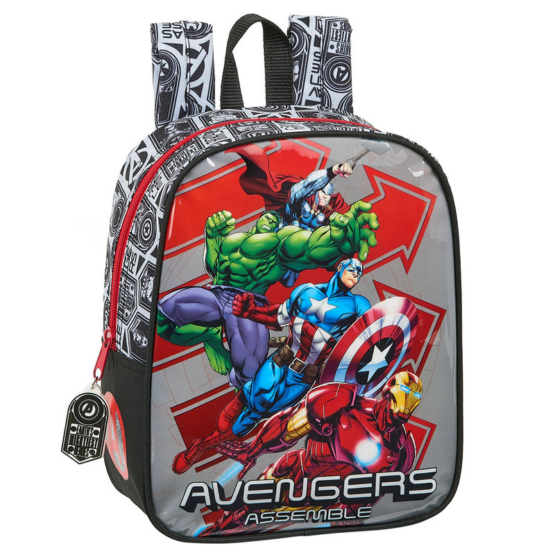 Mochila Vengadores Avengers Heroes Marvel adaptable 27cm