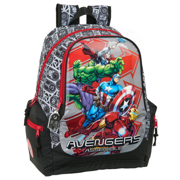 Mochila Vengadores Avengers Heroes Marvel adaptable 43cm