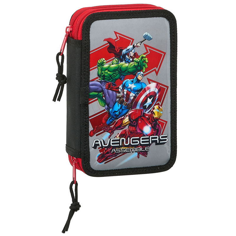 Plumier Vengadores Avengers Heroes Marvel doble 28pzs