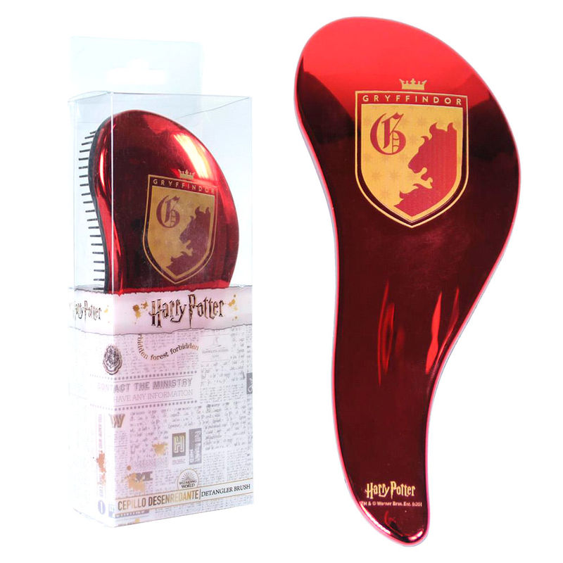 Cepillo cabello desenredante Gryffindor Harry Potter