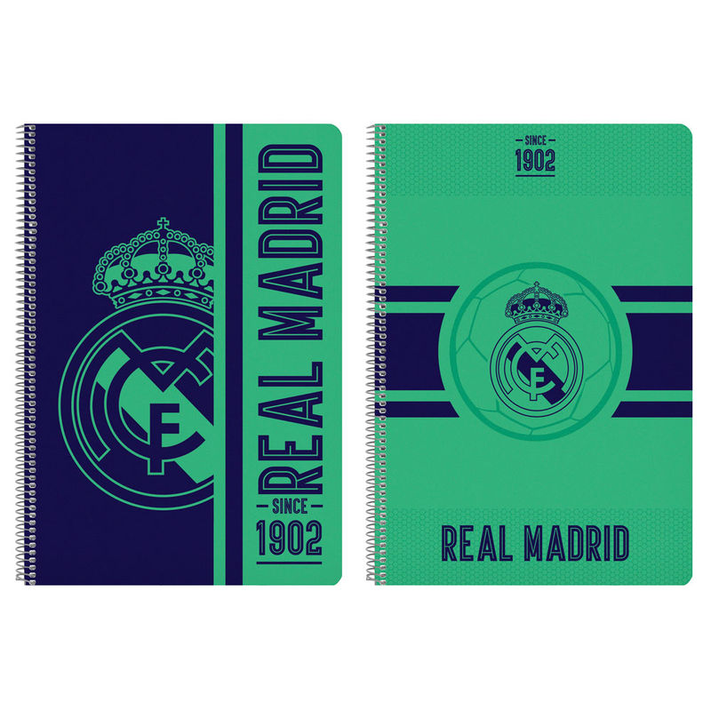 Cuaderno A4 Real Madrid Tercera Equipacion surtido