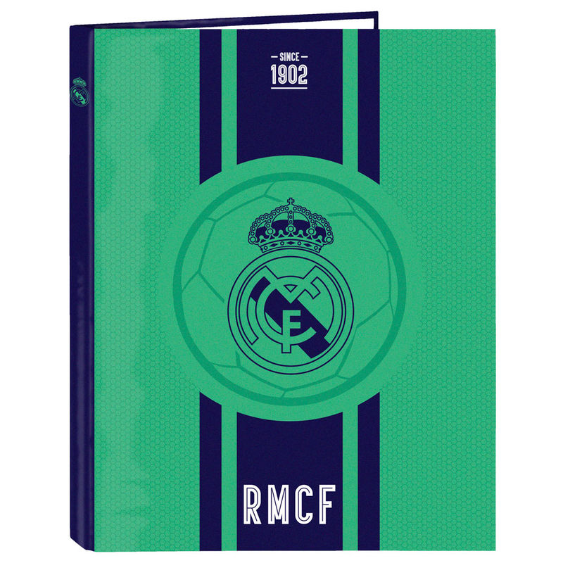 Carpeta A4 Real Madrid Tercera Equipacion anillas