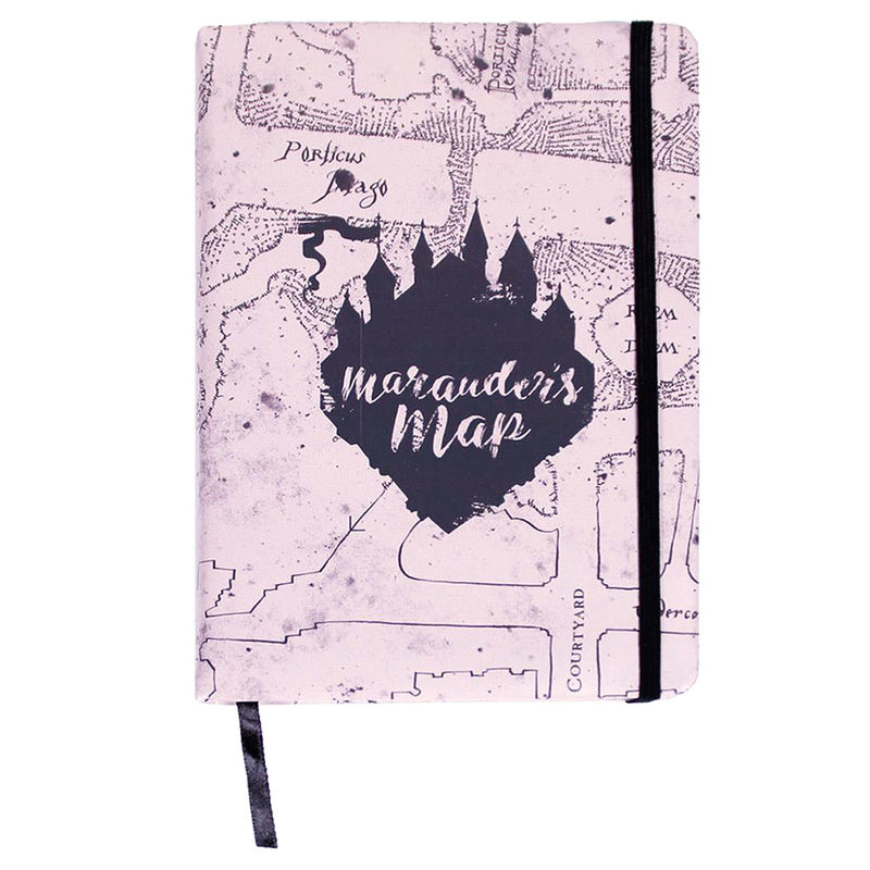 Cuaderno A5 premium Marauders Map Harry Potter