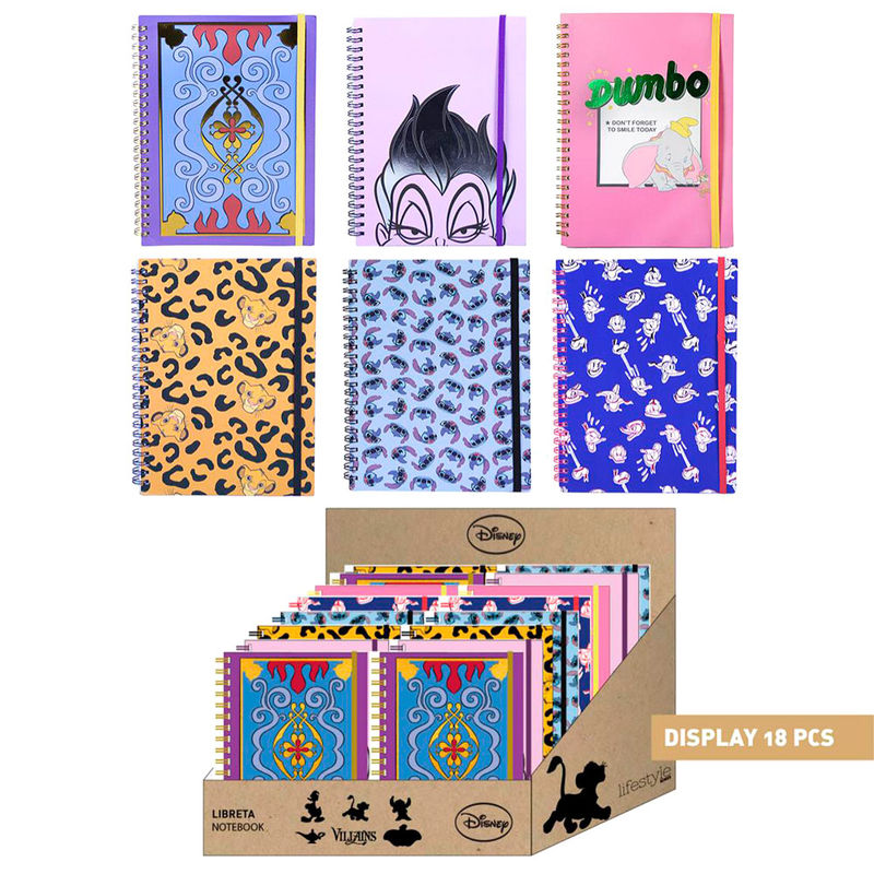Cuaderno A5 Disney surtido