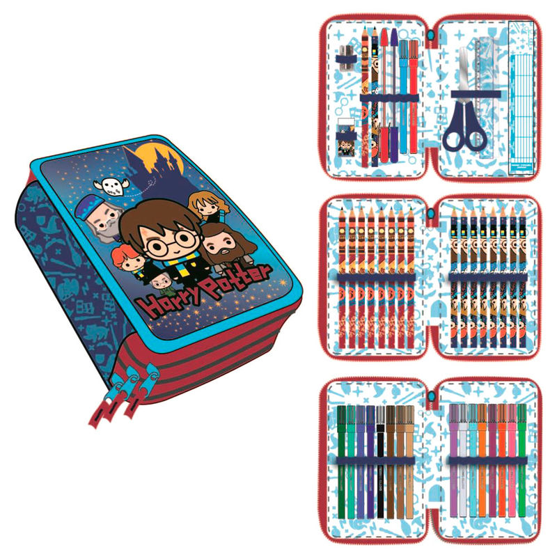 Plumier Giotto Chibi Harry Potter triple