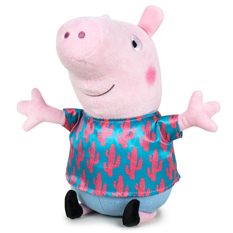 Peluche George Peppa Pig cactus 42cm