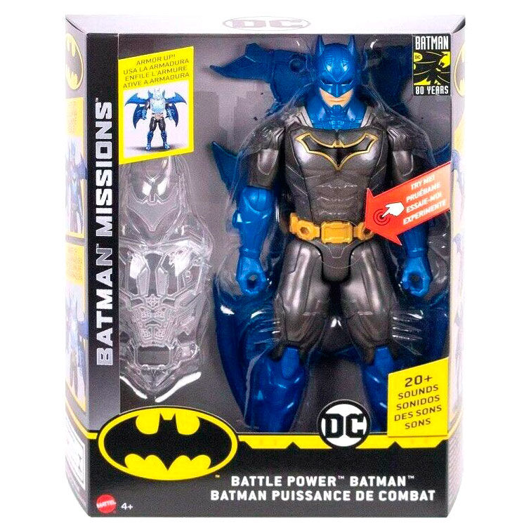 Figura Batman Superarmadura Night Missions DC Comics 30cm