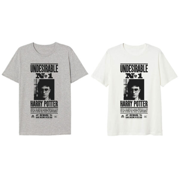 Camiseta Undesirable Harry Potter surtido