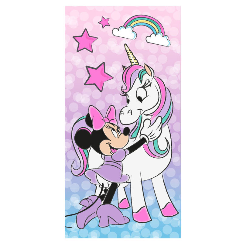 Toalla Unicorn Minnie Disney microfibra