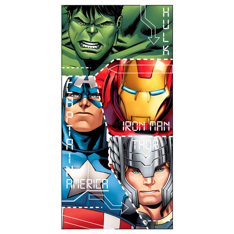 Toalla Vengadores Avengers Marvel microfibra