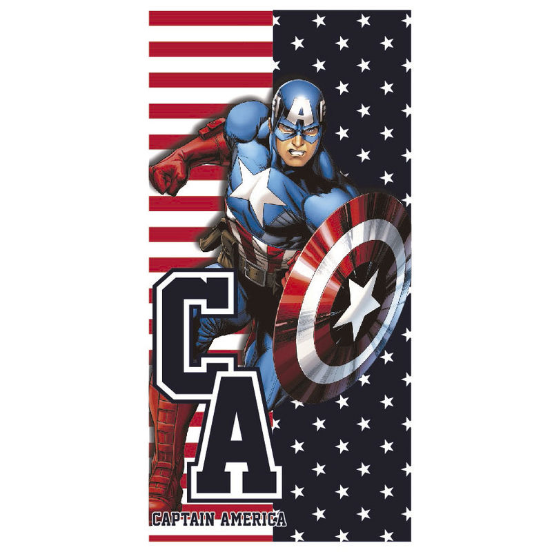 Toalla Capitan America Marvel microfibra